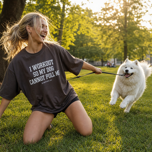 I Workout So My Dog Cannot Pull Me Shirt
