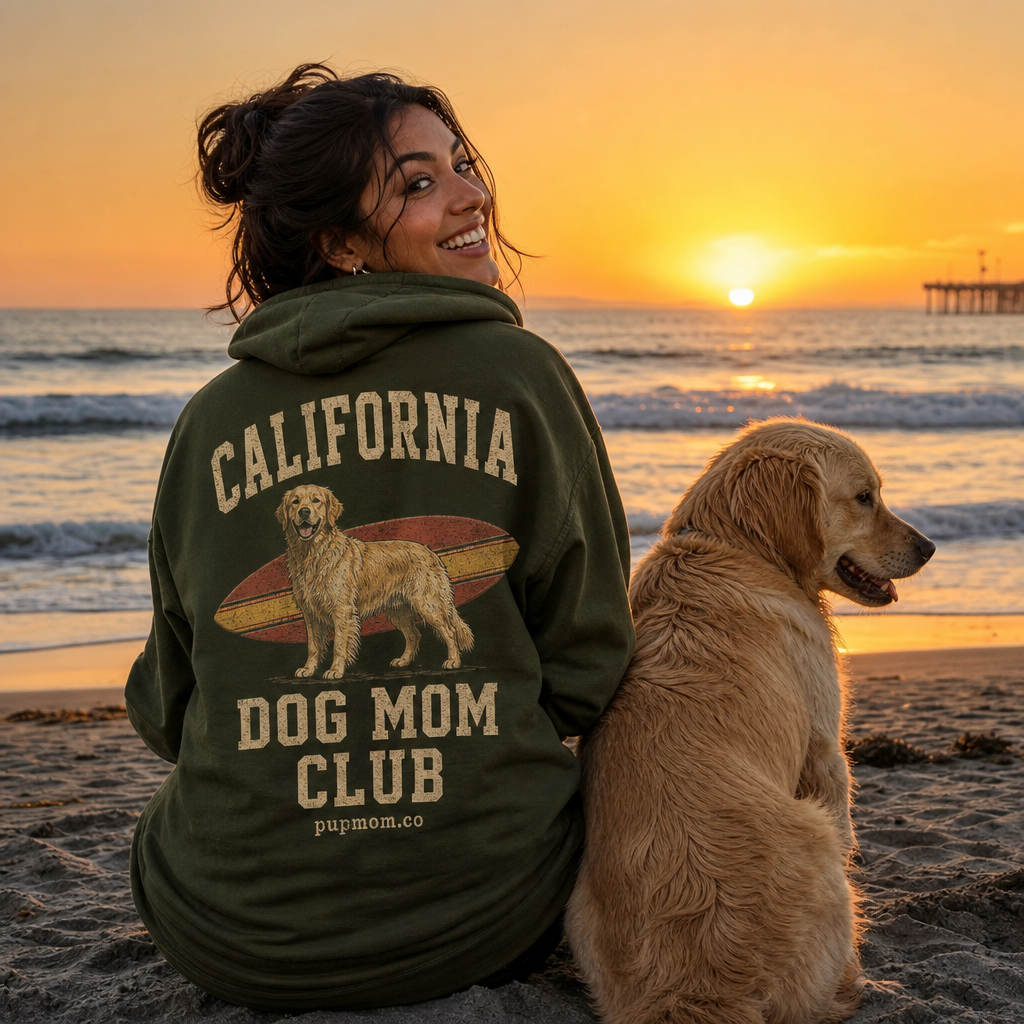 California Dog Mom Hoodie