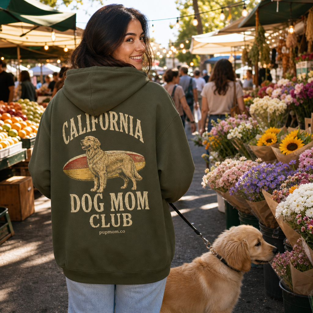 California Dog Mom Hoodie